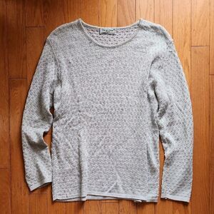 Women's Gray Crew Neck Sweater- Women's Size Medium